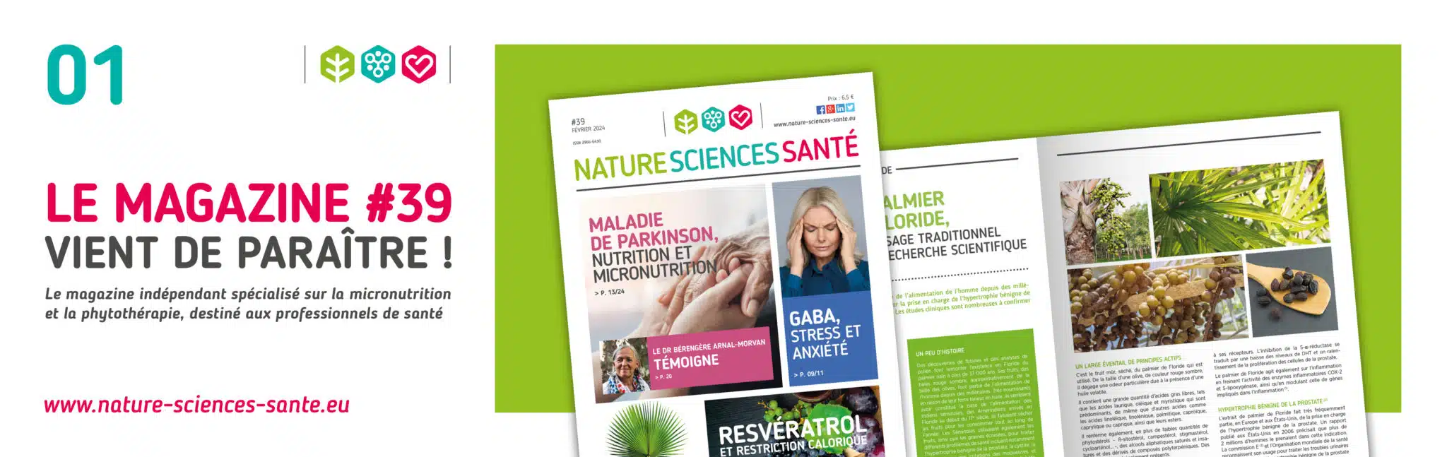 Découvrez le nouveau numéro du Magazine Nature Sciences Santé : le #39